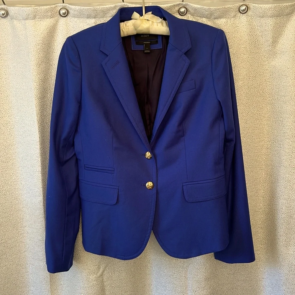 J.Crew Wool Schoolboy Blazer - Picture 1 of 8